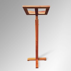 Floor Standing Lectern - Natural Beechwood